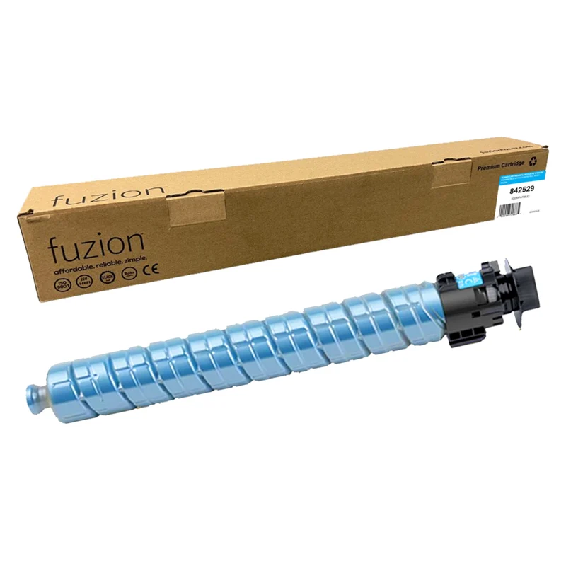 fuzion - Ricoh 842529 Cartouche de toner compatible - Haut Rendement - Cyan