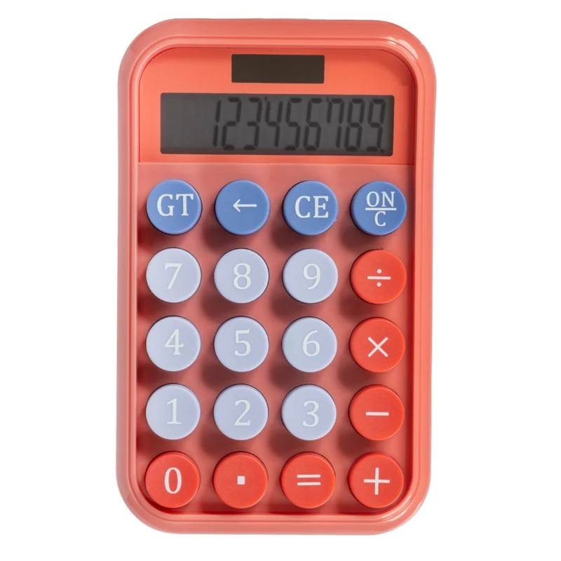 Pep Rally Typewriter Calculator - Red