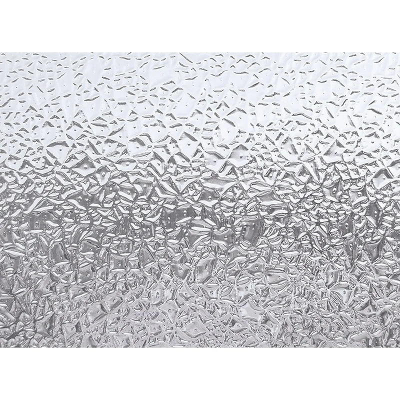 Brewster – Pellicule électrostatique de qualité supérieure pour fenêtre latérale, motif glacier