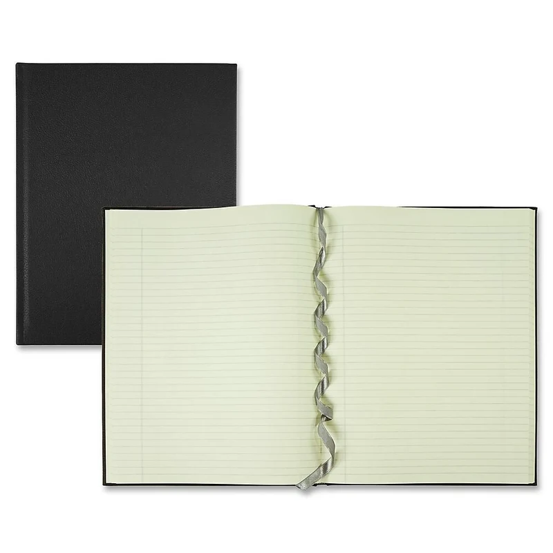 Winnable – Cahier de luxe avec signet, 152 feuilles, 11 x 8 1/2 po, noir