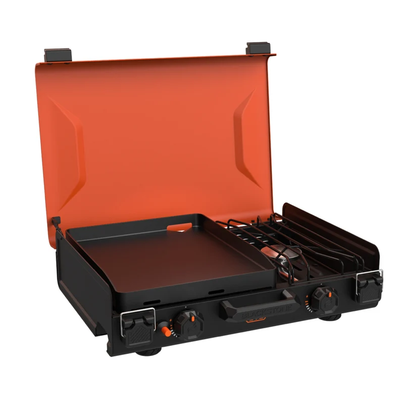 Blackstone 14" Original Series Propane Camping Griddle With Side Burner