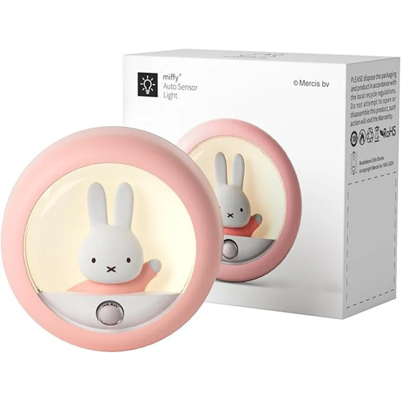 MiPow - Veilleuse LED à capteur de vitesse Miffy sous licence officielle - Jaune