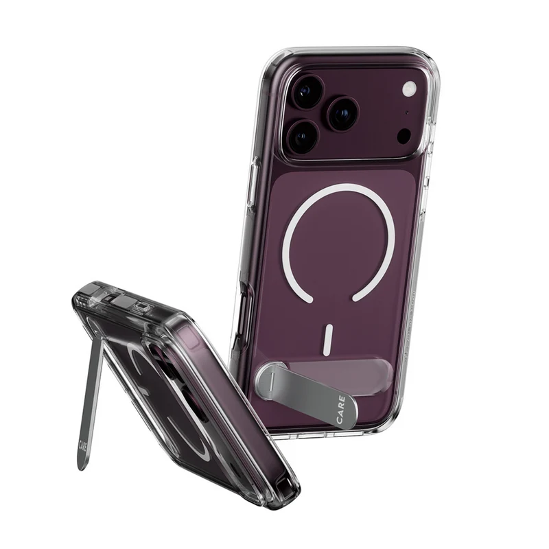 PanzerGlass CAREUrbanExplorer w/Kickstand&MagSafe iPhone 18ProMax/17ProMax-Clear