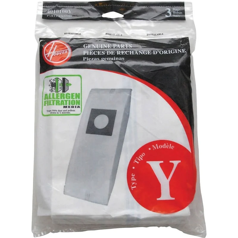 HooverMD ® Sacs allergènes de type « Y », 3/pqt