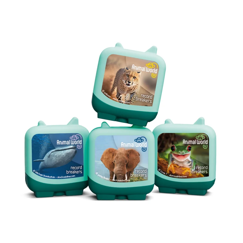 tonies Figurine Clever tonies Set - Animal World Record Breakers Wt