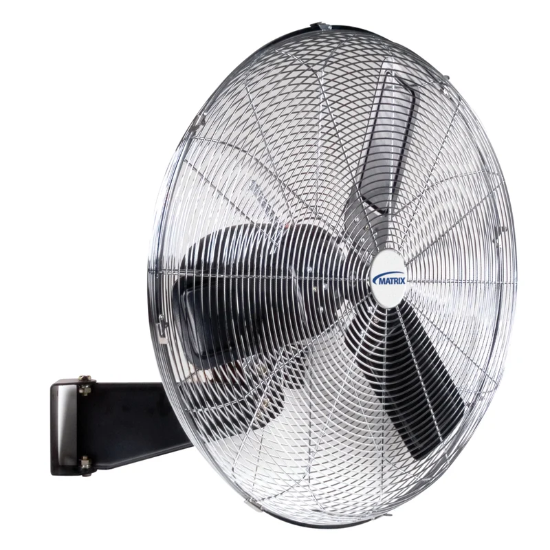 Matrix Industrial - Ventilateur mural non-oscillant de 30" et 1/3 CV