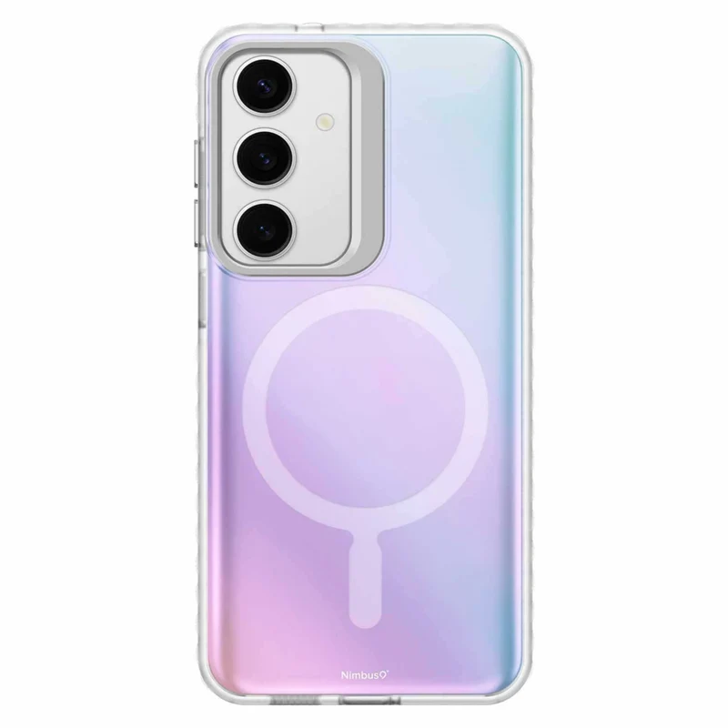 Nimbus9 - Coque Stratus 2 compatible MagSafe pour Samsung Galaxy S25+ - Givre transparent