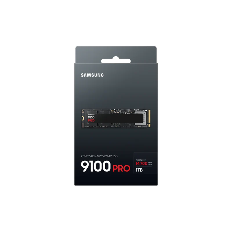 Samsung 9100 Pro Series PCIe Gen5. X4 NVMe 2.0 - 1 TB - BLACK