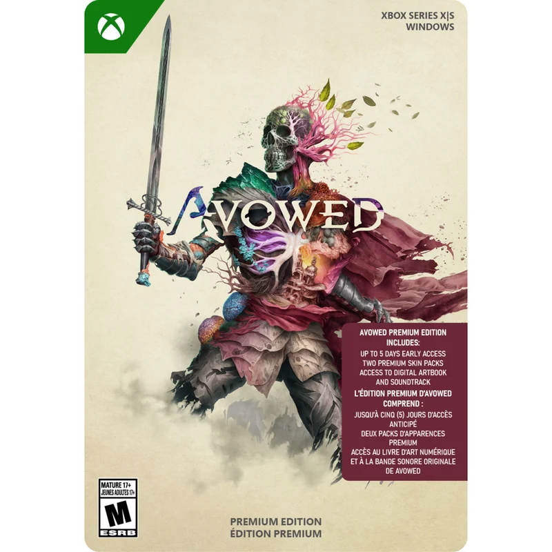 Avowed Premium Edition (Pre-Purchase/Launch Day) pour Xbox Series X / S and Xbox One [Code Electronique]