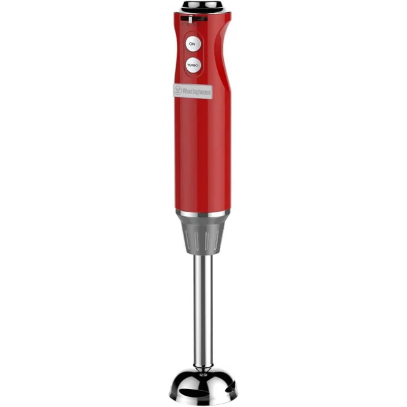 Westinghouse Retro 5 Speed Hand Blender - Red
