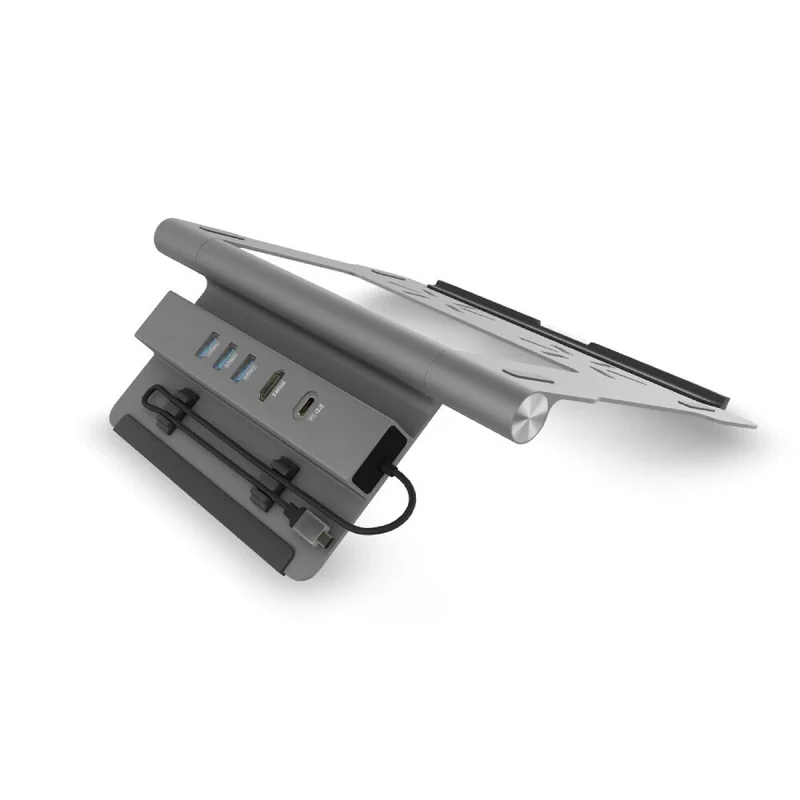 BlueDiamond 5 in 1 USB-C Docking Station Output and Laptop Stand