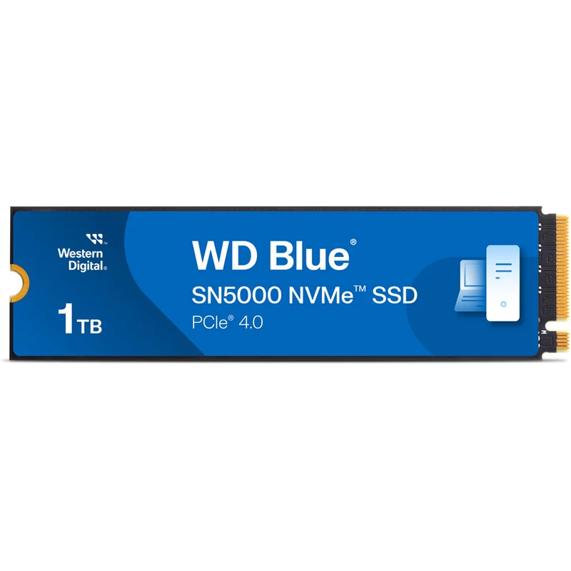 Western Digital WD Blue SN5000 1 TB Internal PCIe Gen 4 x4 NVMe SSD