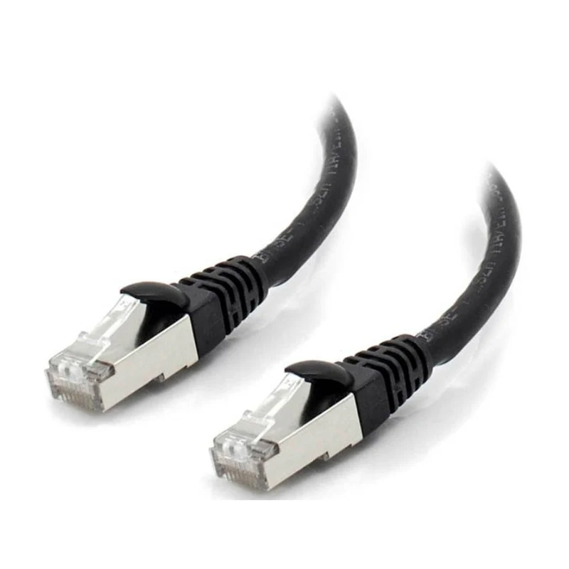 ALOGIC 10G Shielded CAT6A LSZH Network Cable - 10m - Black
