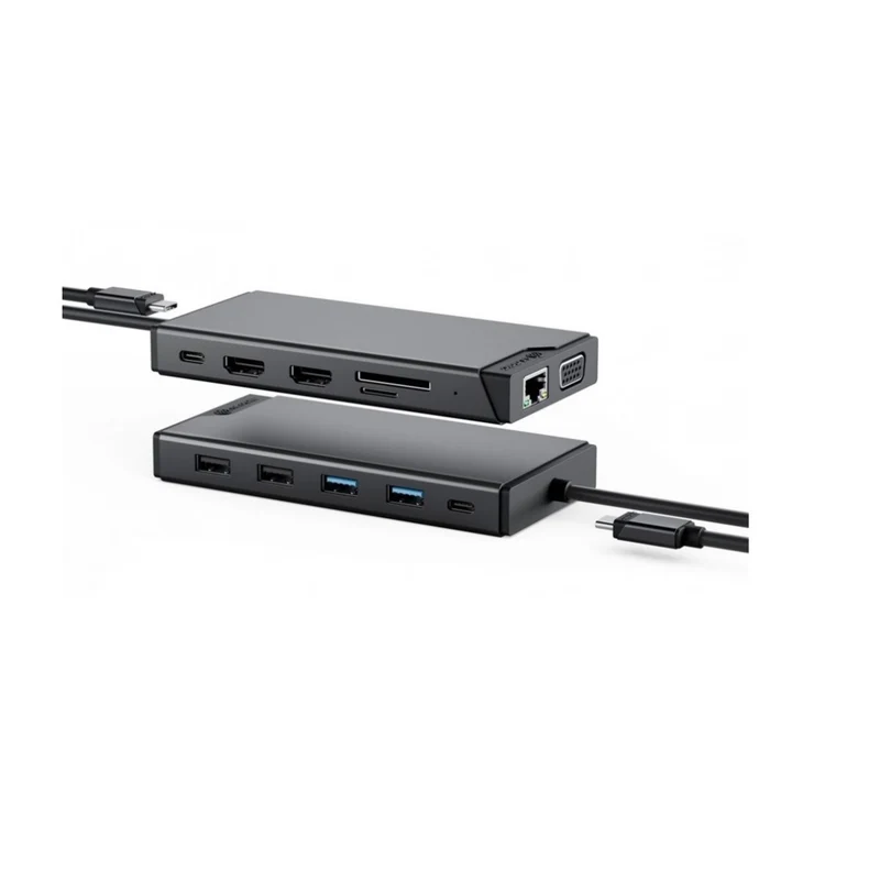 ALOGIC - Mini station d'accueil double écran USB-C 12 en 1 MV2