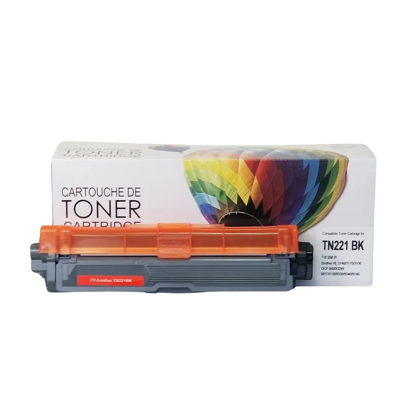 Balloon Brand TN221BK Compatible Printer Toner Cartridge - Standard Yield - Black
