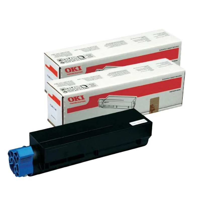 Okidata 45807105 B412/432 OEM Toner - Standard Yield - Black - 2 Pack
