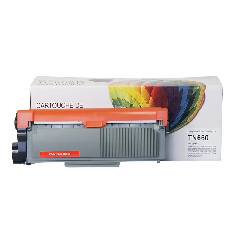 Balloon Brand - Toner compatible TN660 pour imprimante Brother - haut rendement - noir
