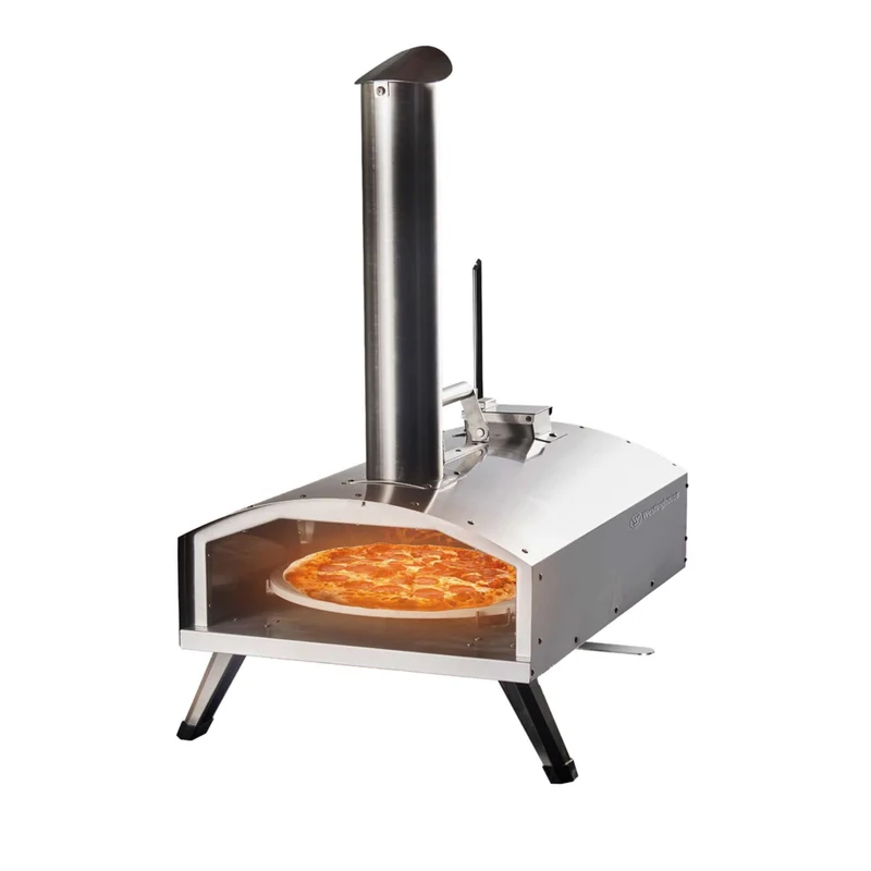 Westinghouse 12" Wood Pellet Pizza Oven with Rotating Stone