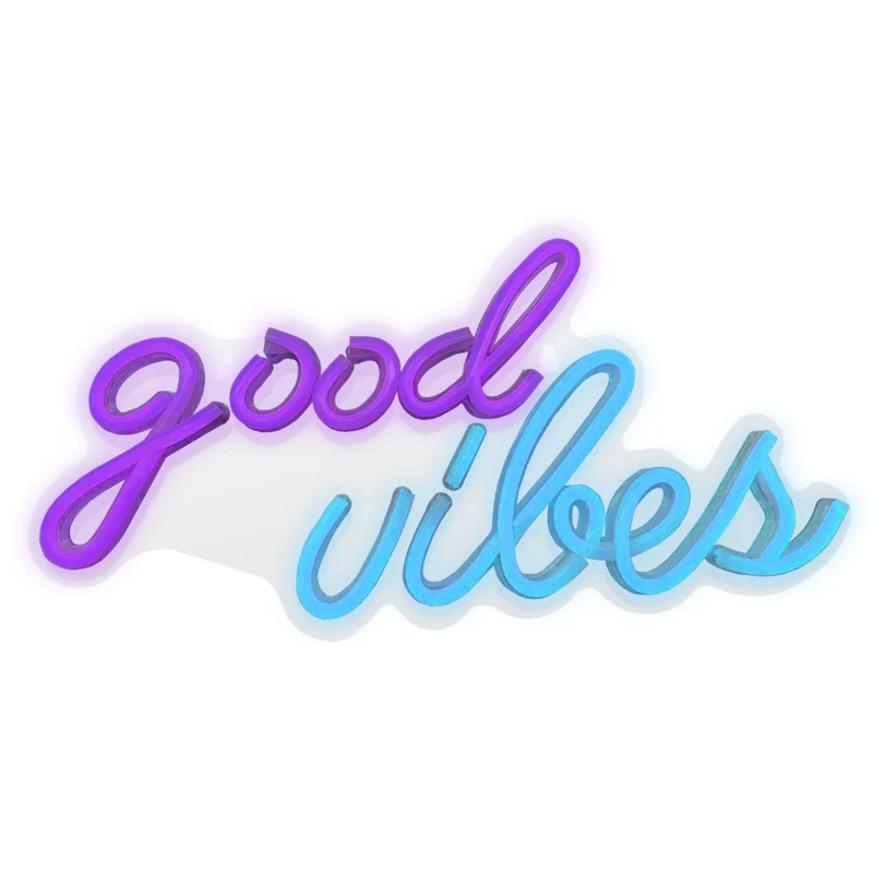 Incredible Group - Illumin8 Good Vibes Enseigne LED au néon