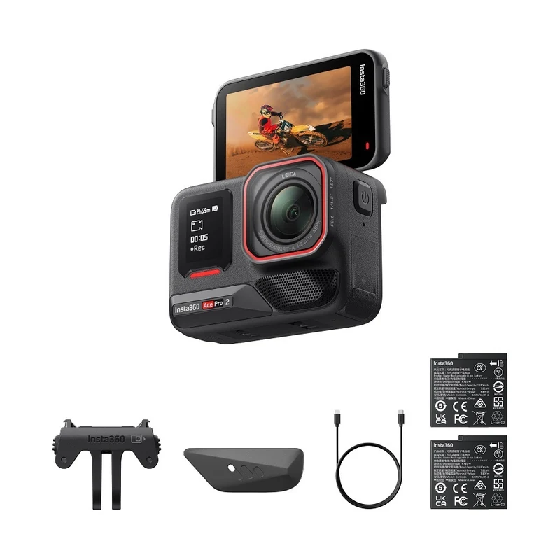 Insta360 Ace Pro 2 Camera Dual Battery Bundle