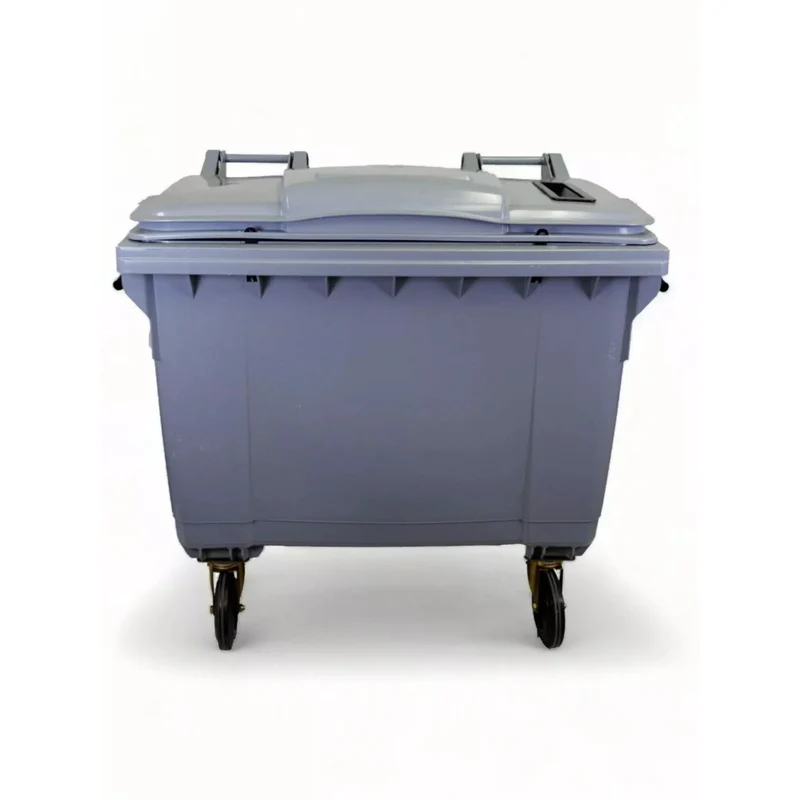 HSM - Chariot de déchiquetage mobile sécurisé à 4 roues - Capacité de 175 gallons - Gris