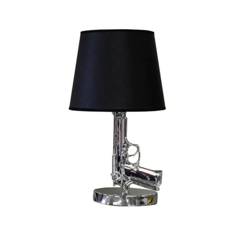 Plata Import - Lampe petite arme à feu - Argent