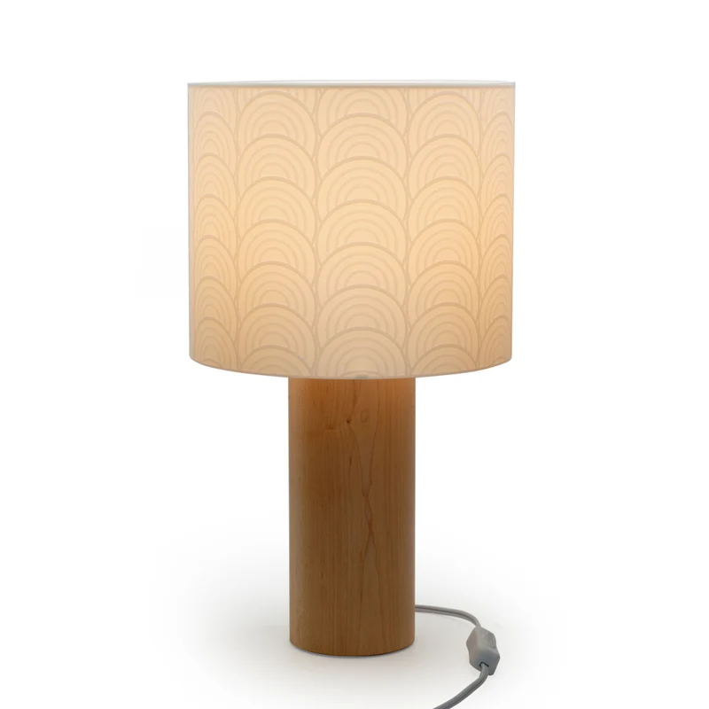 Decent Living - Lampe de table en bois d'érable - Nuage