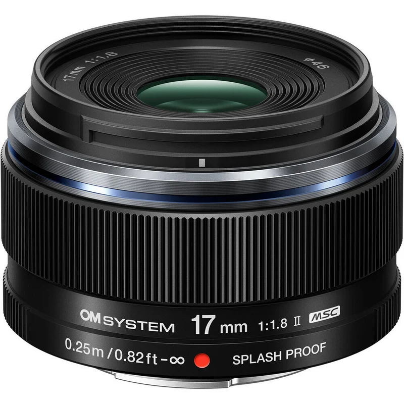OM SYSTEM M.Zuiko Digital 17mm f/1.8 II Lens
