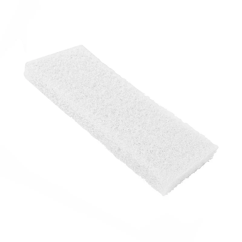 Globe Commercial - Tampons utilitaires - Service léger - Blanc - 4" x 10" - 5 pack
