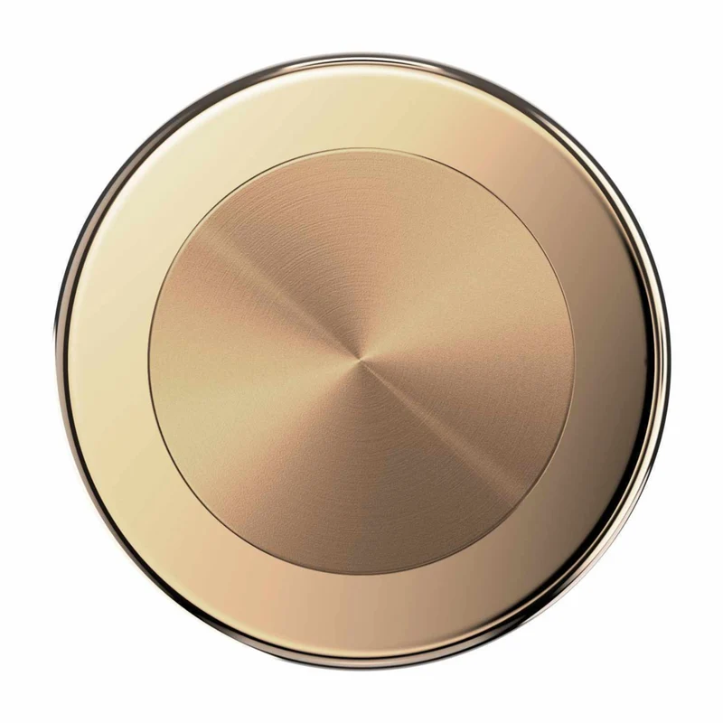 PopSockets - PopGrip pour MagSafe rond avec anneau adaptateur Radial Gold