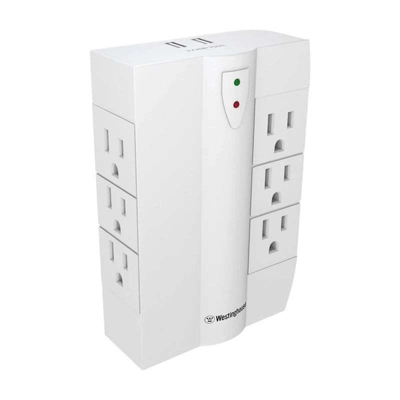 Westinghouse 6-Outlet USB Swivel Surge