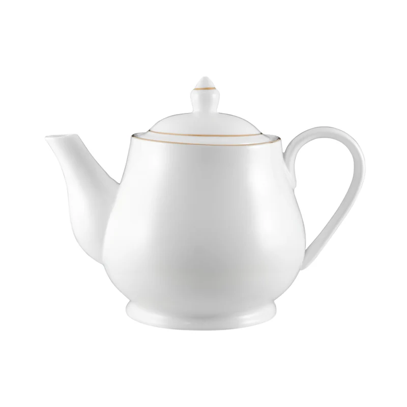 Maxwell & Williams - Théière - 1 L - Blanc et Doré