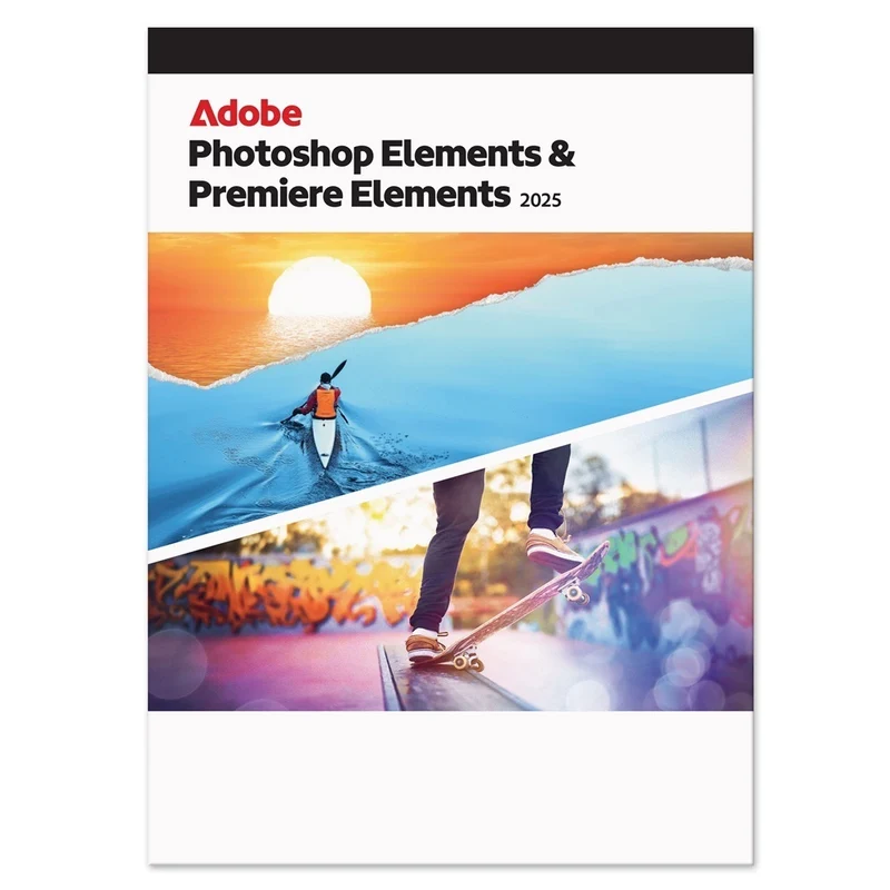 Adobe Photoshop Elements & Premiere Elements 2025 - 1 User - 3-Year License