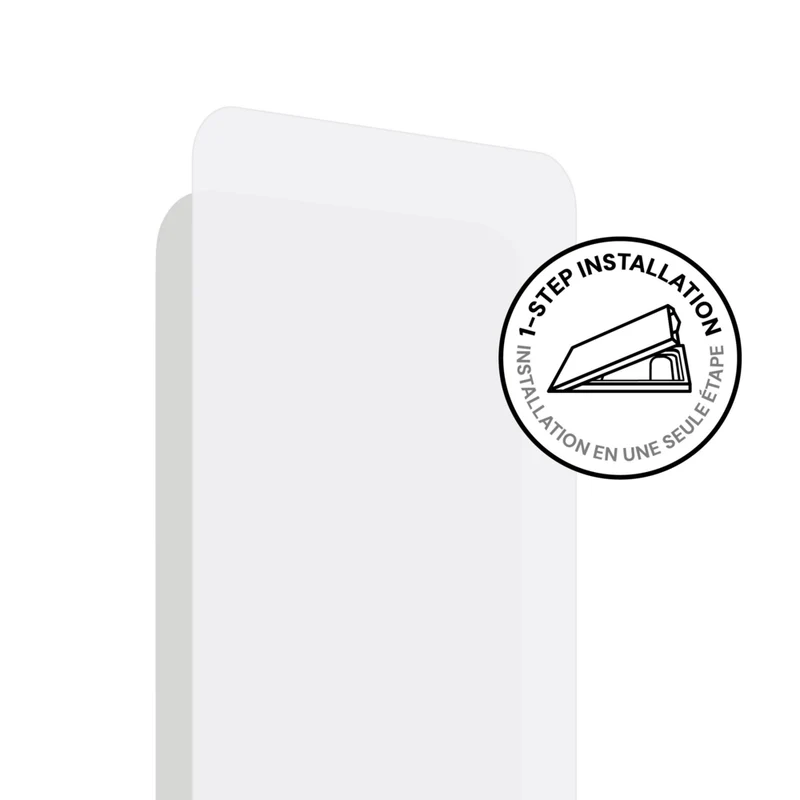 TUFF8 Tempered Glass for iPhone 16 Plus with Auto Installer Kit