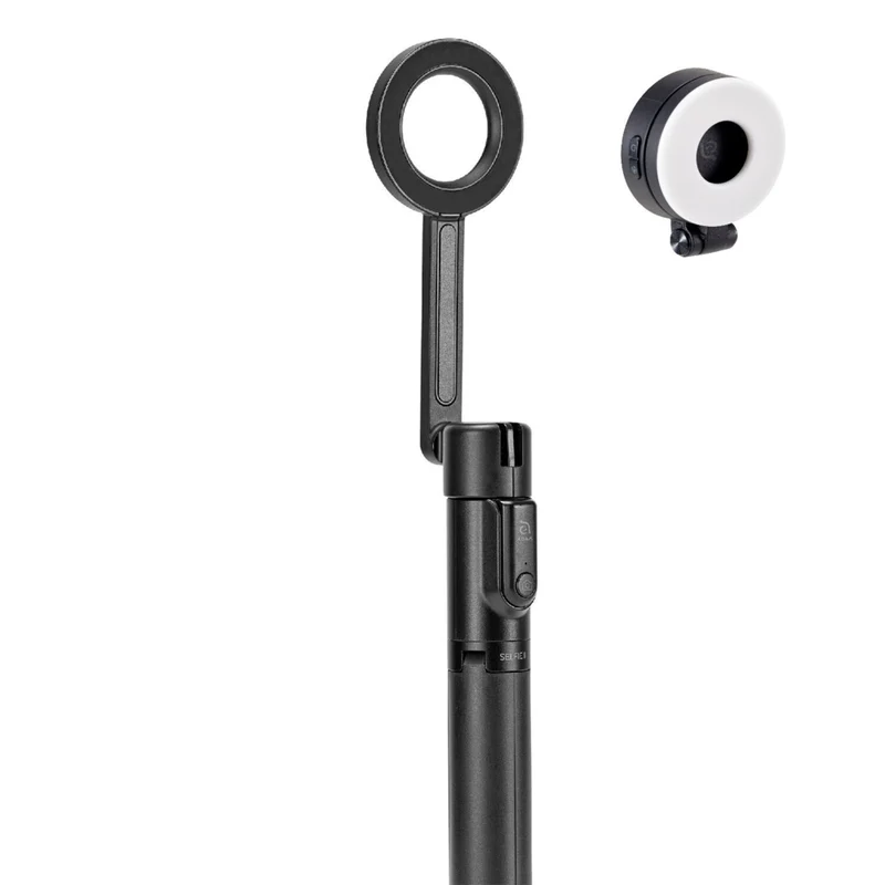 Adam Elements SELFIE Pro Wireless Bluetooth Tripod Selfie Stick With LED Light - Black