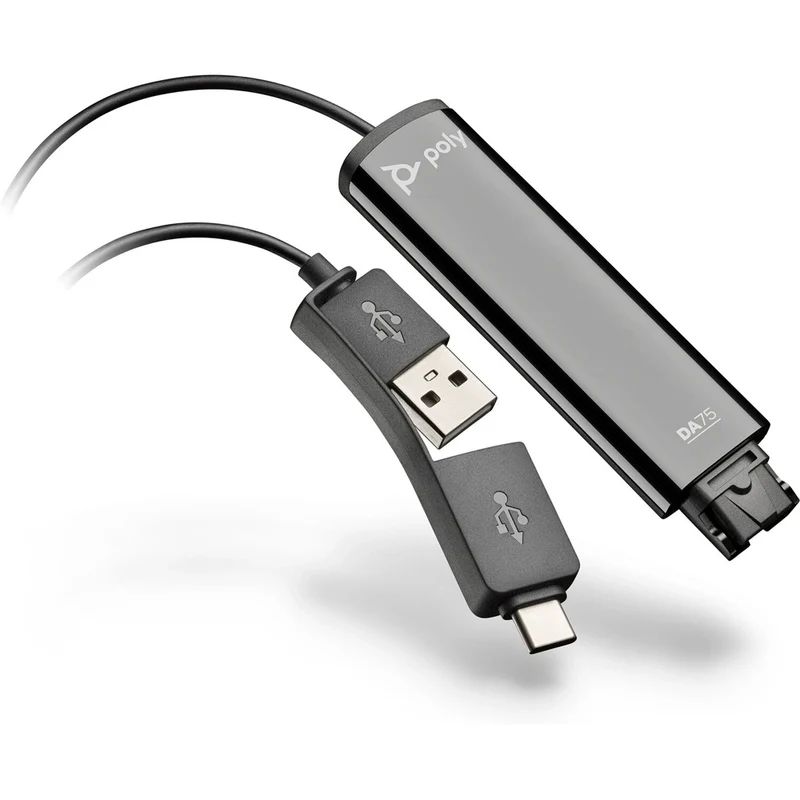 HP Poly DA75 USB to QD Adapter