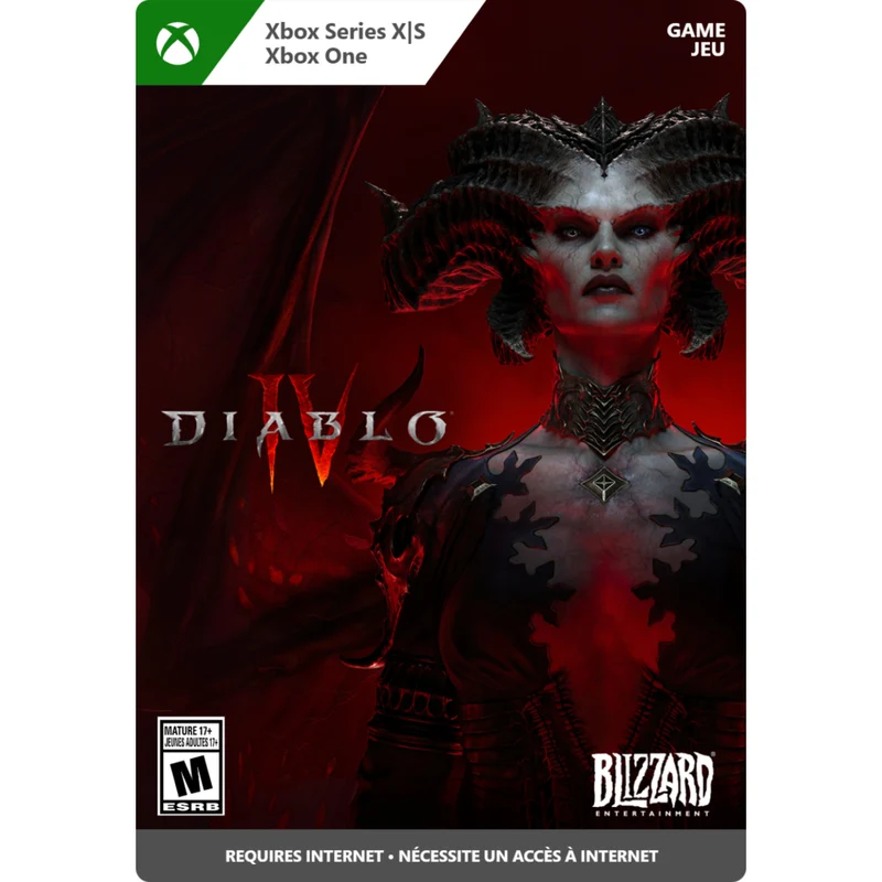Diablo IV Standard Edition pour Xbox Series X [Téléchargement]