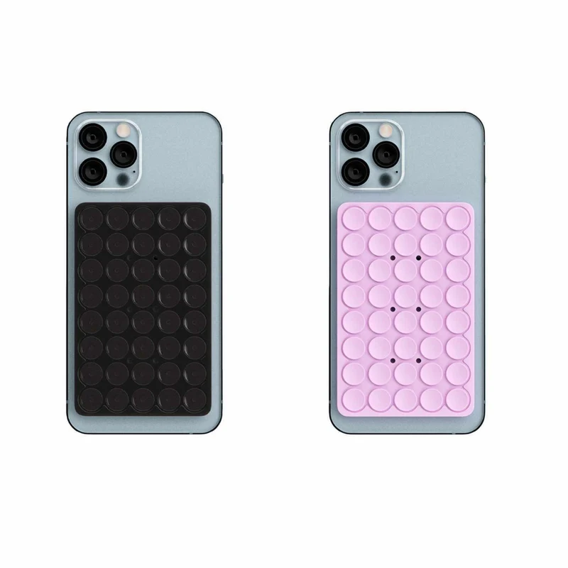 Blu Element PhoneSquid Grip - Black & Lavender - 2 Pack