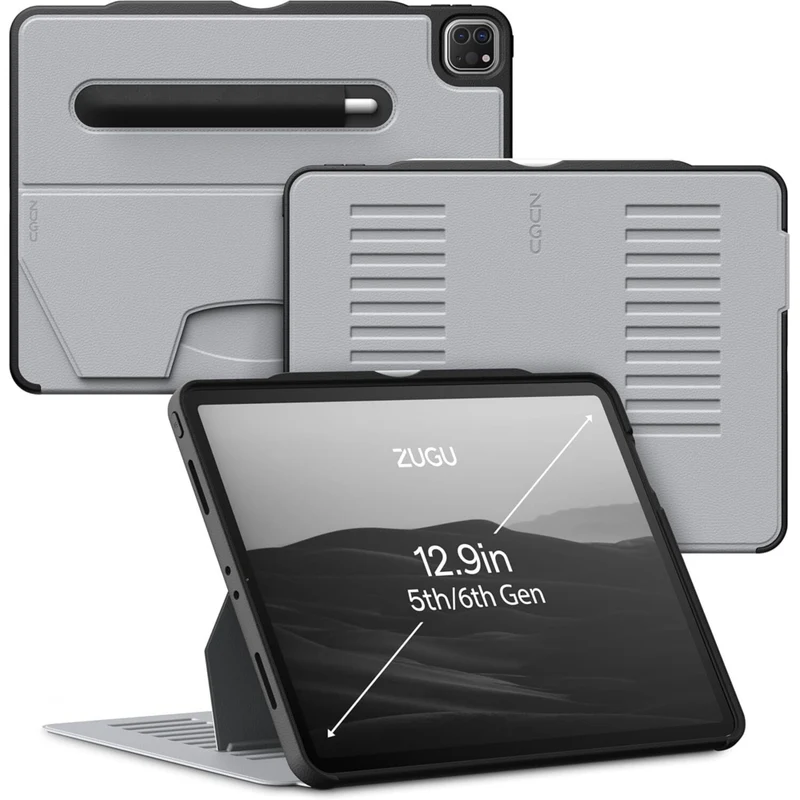 Zugu Case for 12.9" iPad Pro 2021/2022 - Limited Edition - Arctic Grey