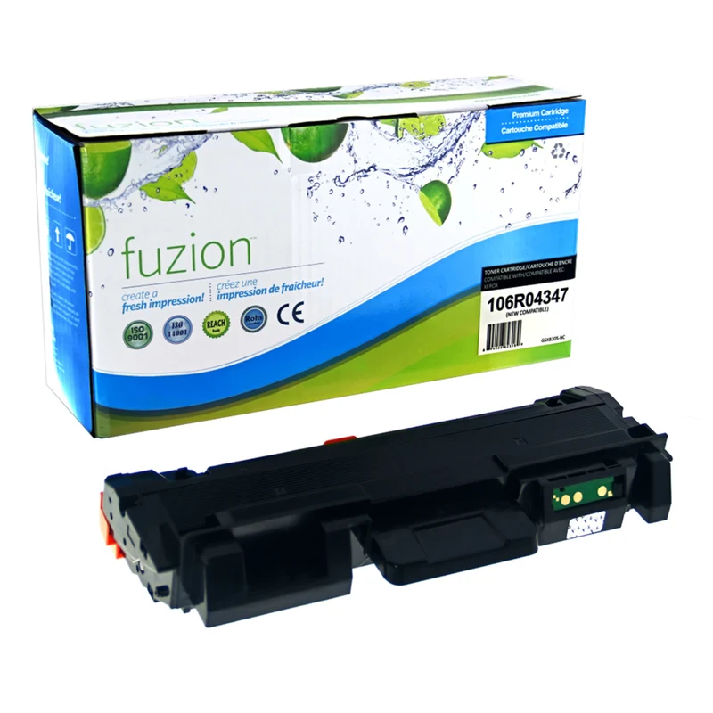 fuzion Xerox 106R04347 Compatible Toner - High Yield - Black