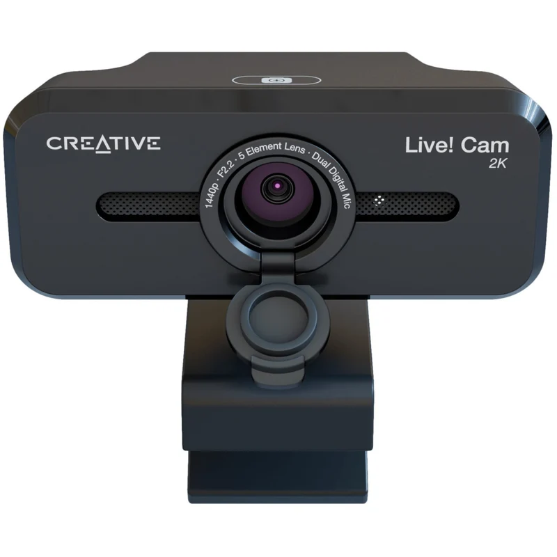 Creative Labs 73VF090000000 Live! Cam SYNC V3 2K QHD Webcam with 4X Digital Zoom and Built-in Mics