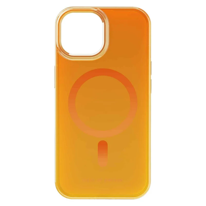 Ideal of Sweden Clear Case Mid MagSafe iPhone 15/14/13 - Orange Spritz