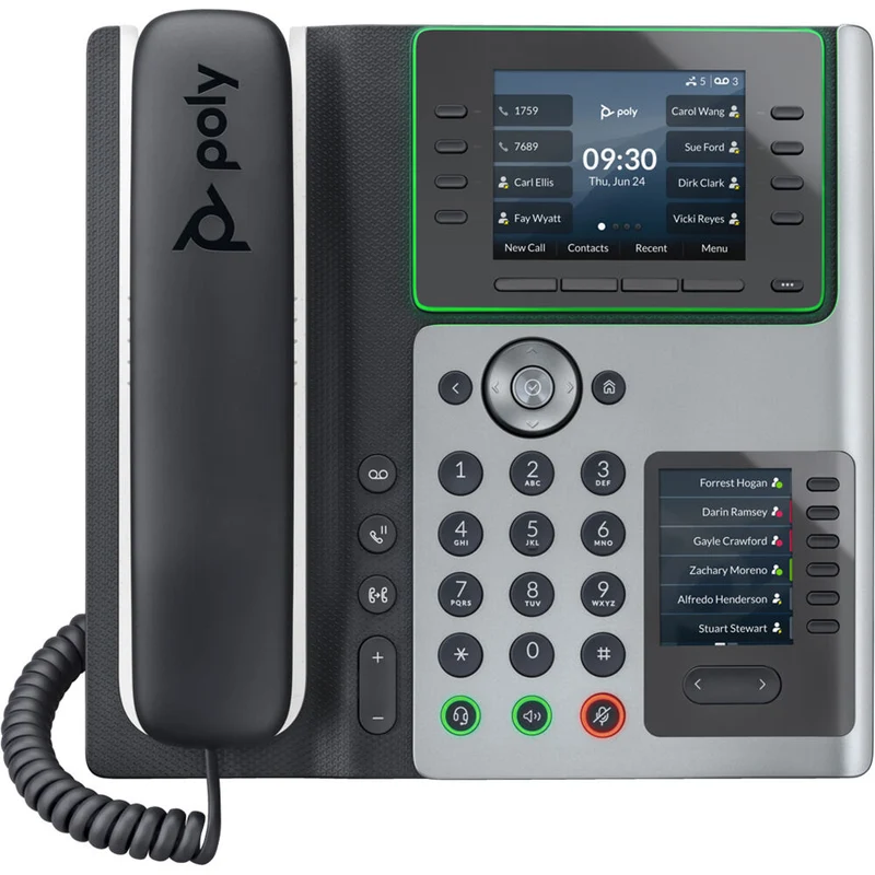 HP Poly Edge E450 Corded IP Phone