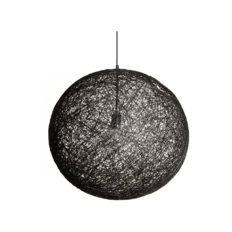 Plata Import - Lampe à suspension en corde de 16 po de diamètre