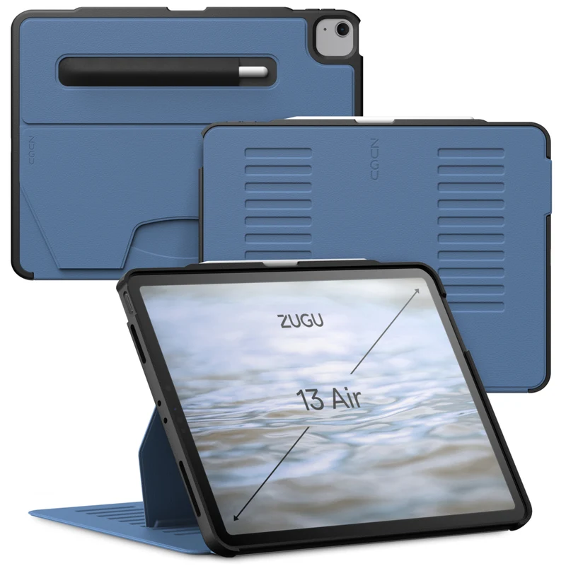 Zugu Case iPad Pro 12.9" (2018/2020) & iPad Air 13" (2024) - Slate Blue