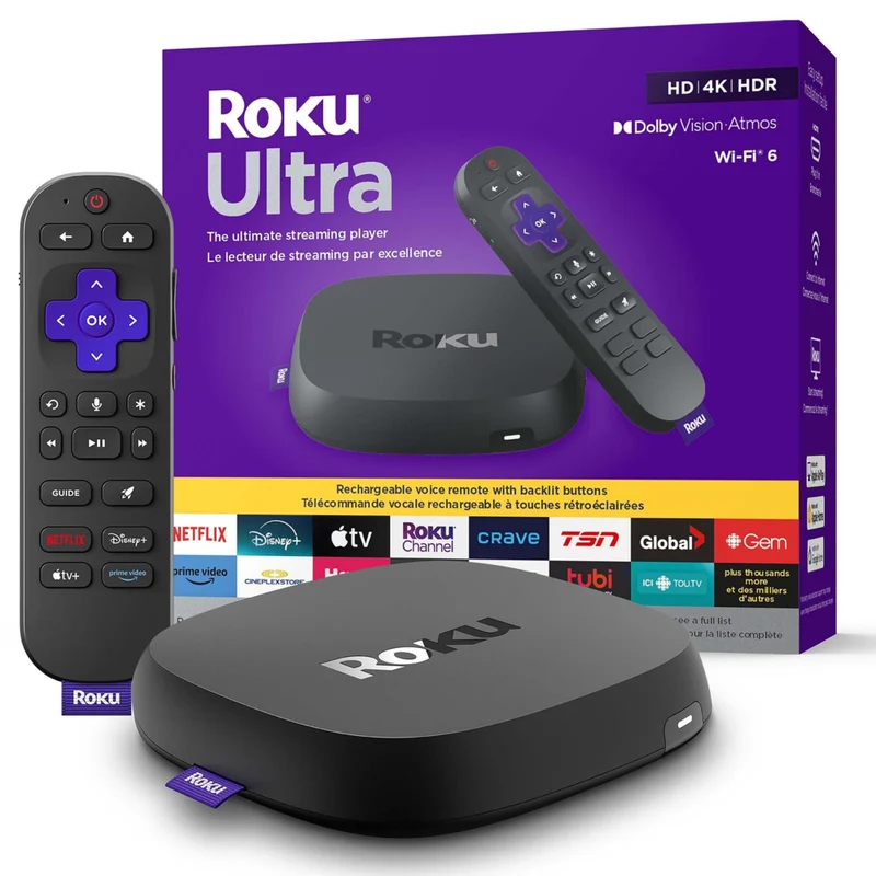 Roku Ultra 4K Streaming Player (2024)