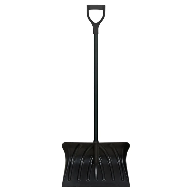 Aurora Tools - Pelle à neige en poly - Lame Polypropylène - Largeur 19-3/4 po - Prise en D - Paquet de 2
