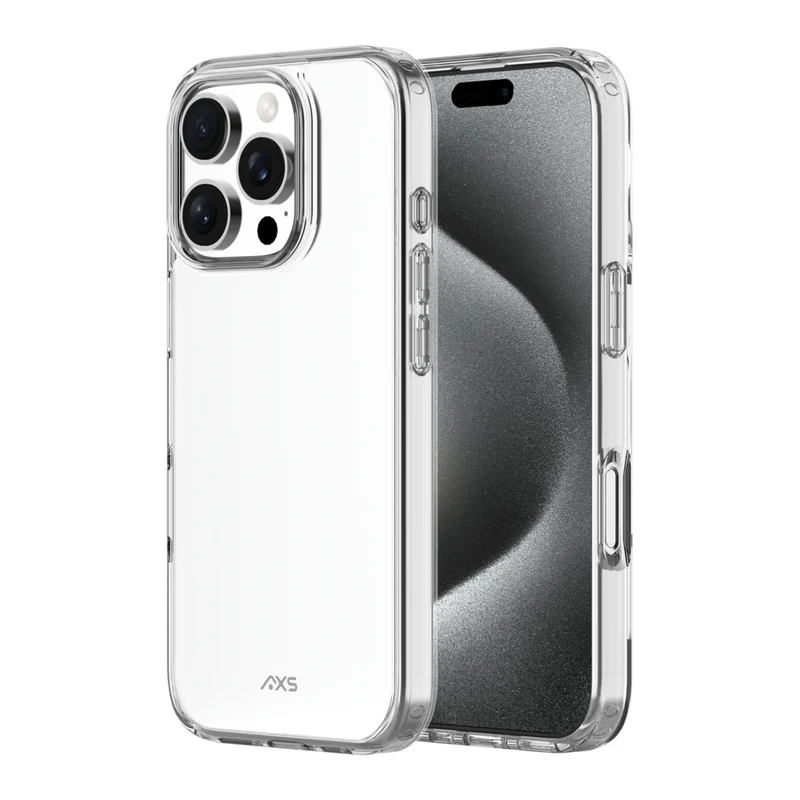 AXS ULTRA CLEAR Drop-tested Case for Apple iPhone 16 Pro - Transparent