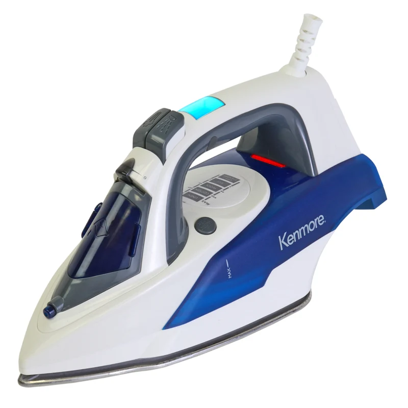 Kenmore Power Steam Iron & Vertical Garment Steamer - Blue