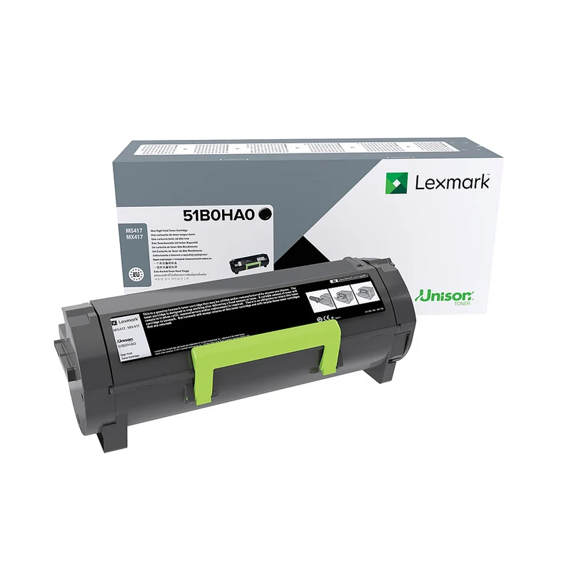 Lexmark - Cartouche de toner 51B0HA0 - Haut rendement - Noir
